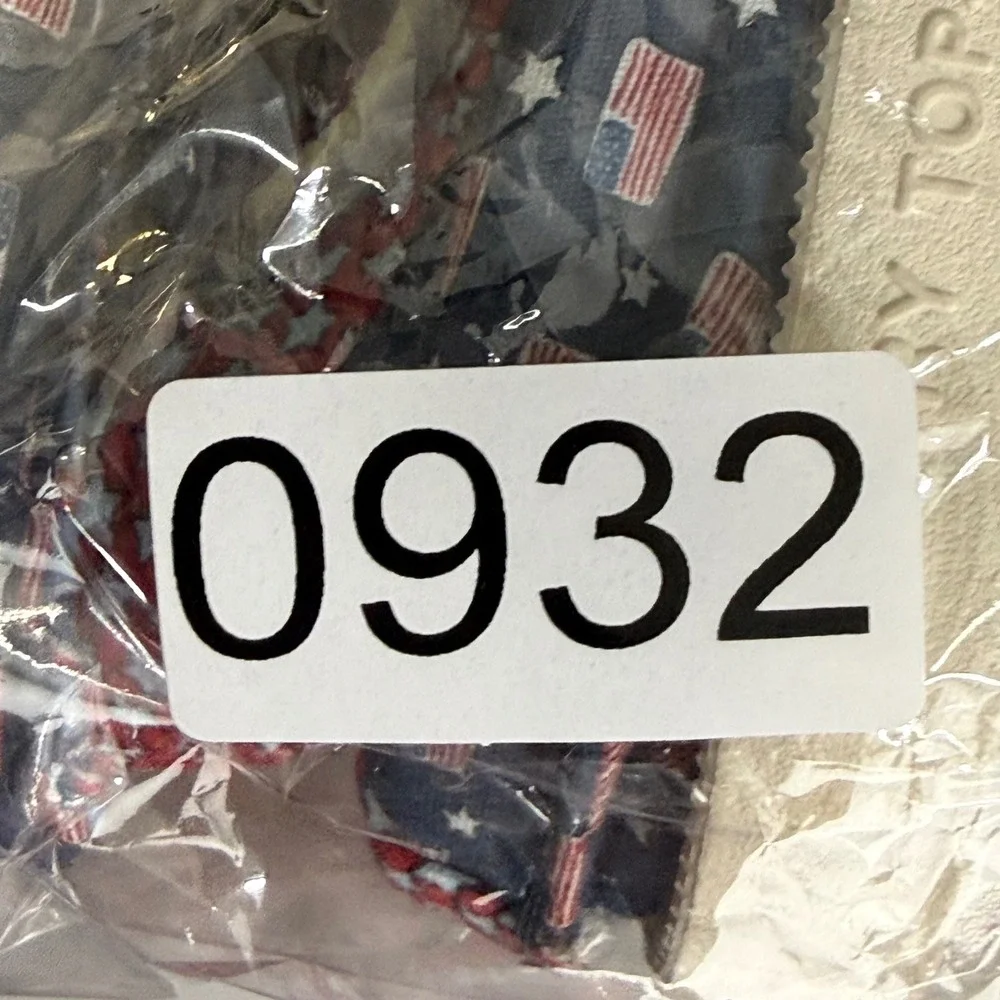 Sperry Vineyard Vines Mens American Flag Whale Boat Shoes STS19092 Blue Red 9.5‎